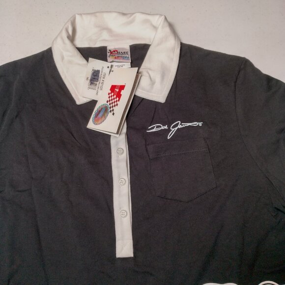 NASCAR Chase Authentics Dale Jarrett Polo Shirt Medium Vintage Y2K Race Racing - Picture 13 of 16